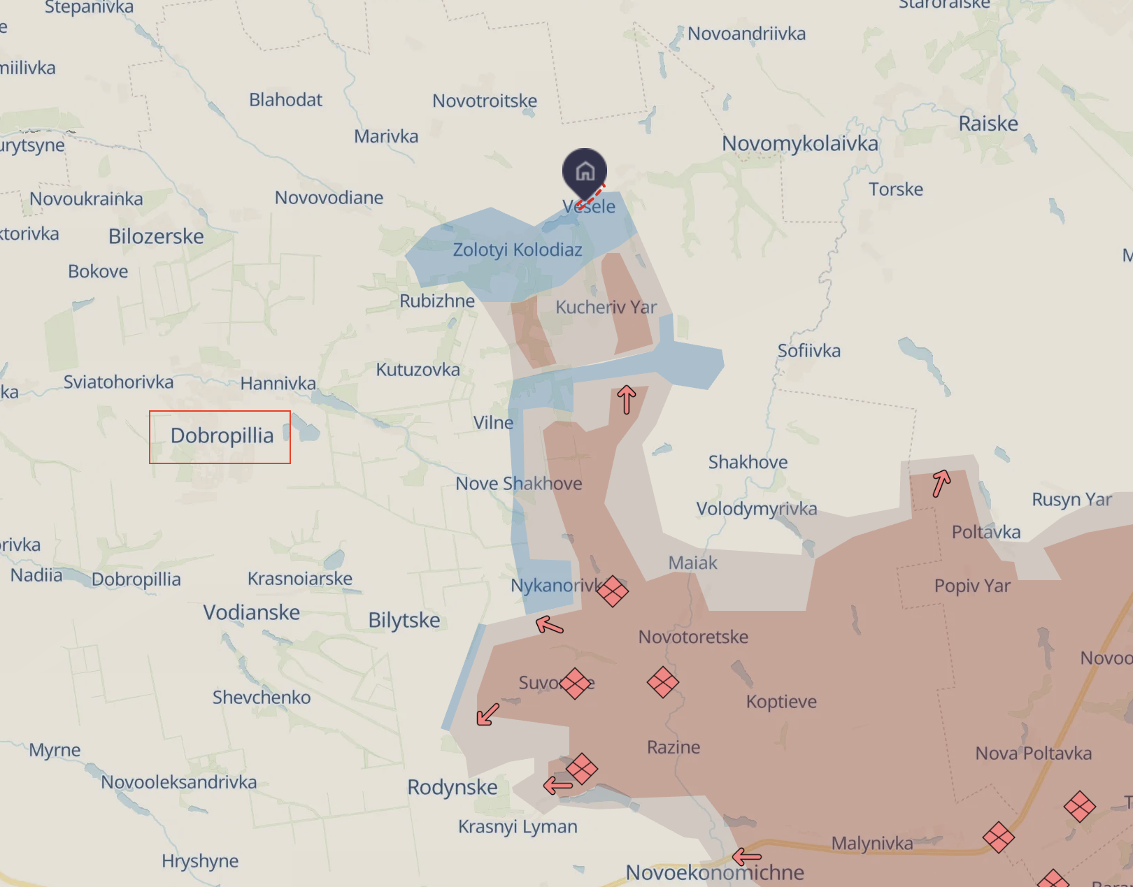 Ukrainian forces clear Pokrovsk and six settlements near Dobropillia